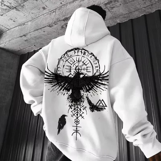 Viking Eagle Graphic Hooded Sweatshirt™