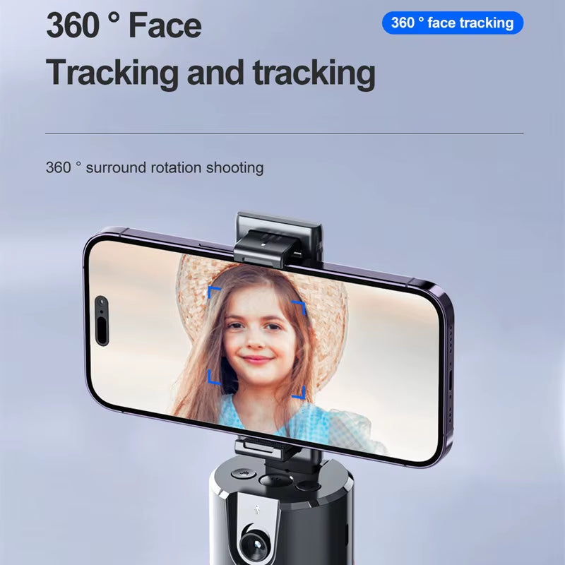 Auto Face Tracking Phone Holder Gimbal Stabilizer for Phone Shooting Holder 360 Rotary Live Vlog Video Recording Selfie Stick